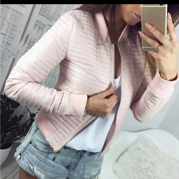 Pink puffer/ bubble jacket - Picture 4 of 4